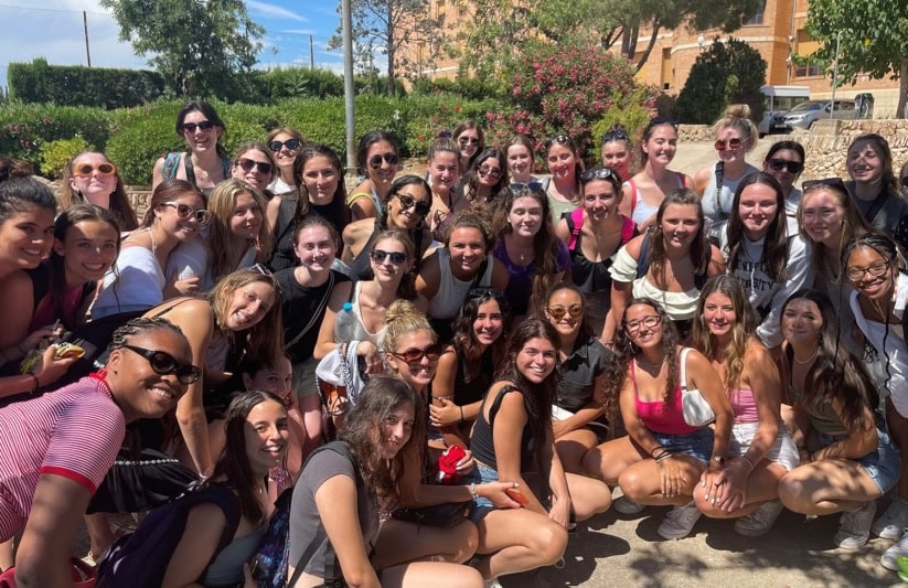 Student Tour Group in France