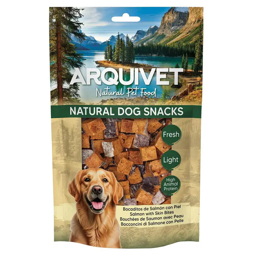 Bocaditos de Salmón con Piel 100 gr