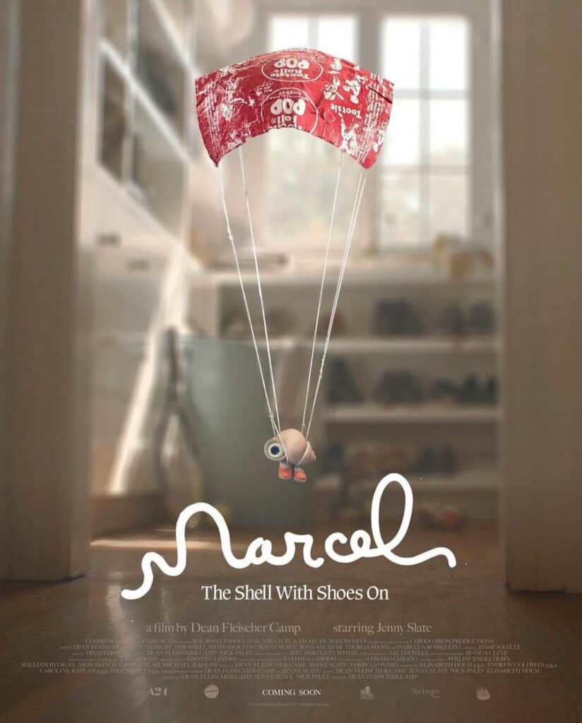 marcel the shell film poster