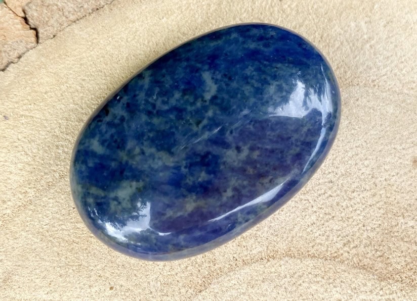 Spiral Crystals UK - Lapis Lazuli Palm Stone