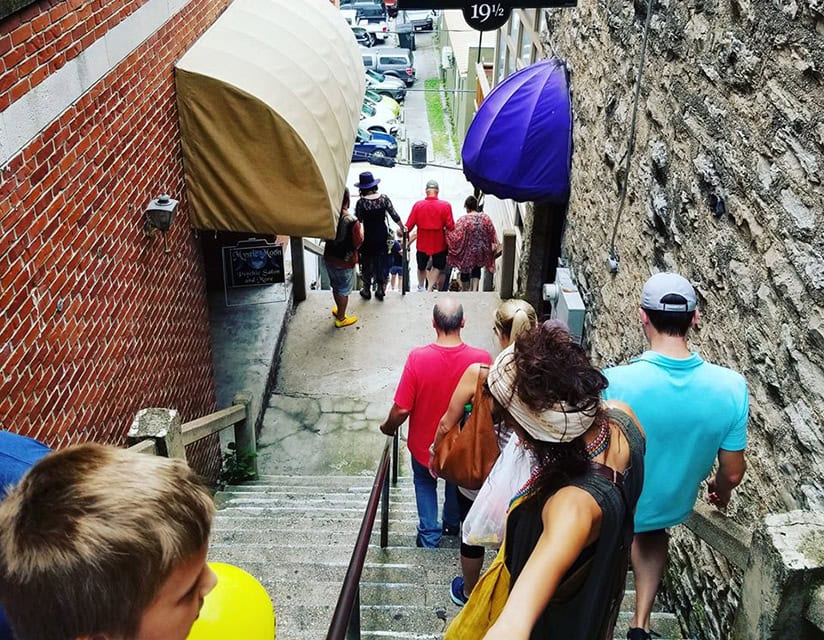 stairway town eureka springs