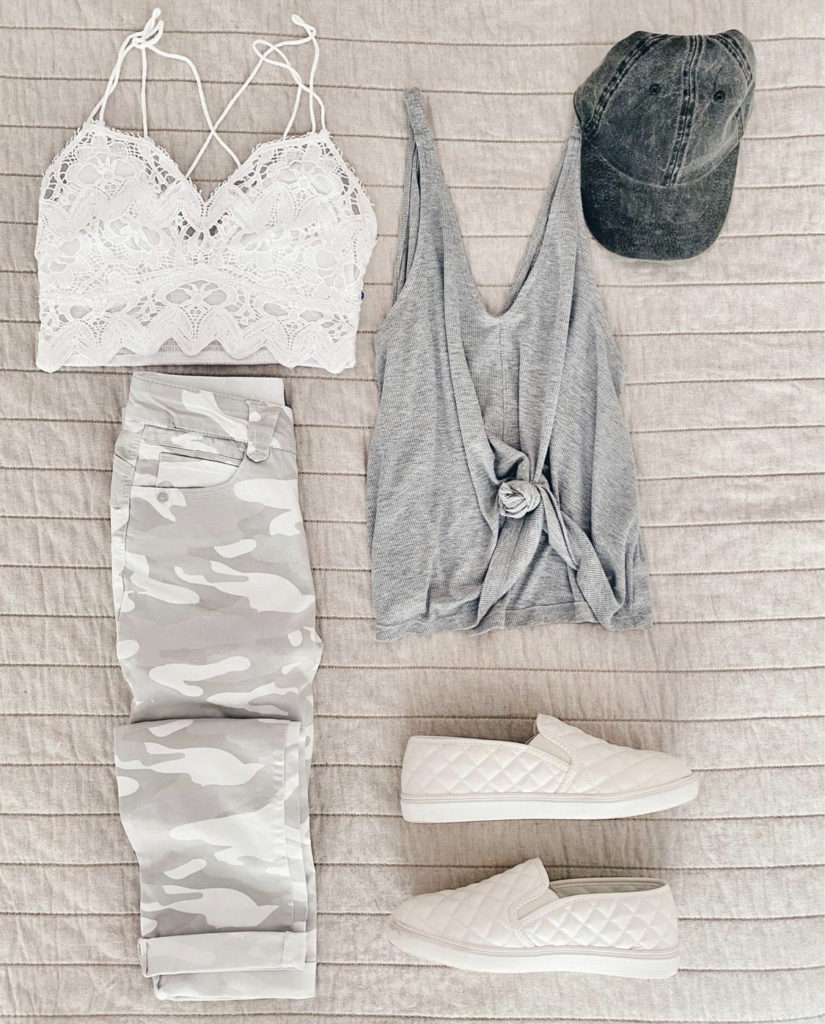 Knot t shirt hotsell outfit