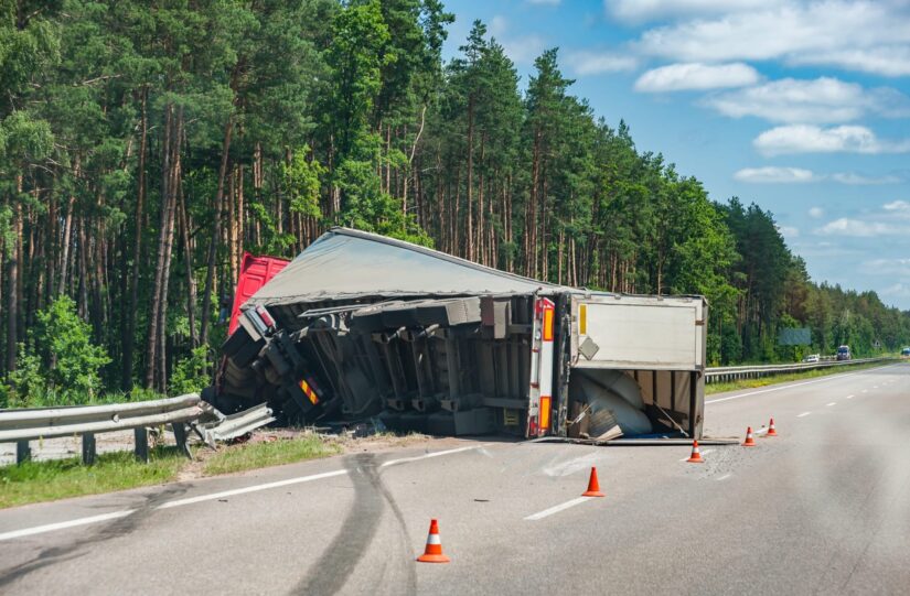 Truck Accident Image Of A Truck Accident