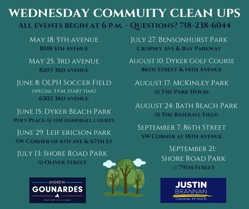 Wednesday Community Cleanups for Summer 2022