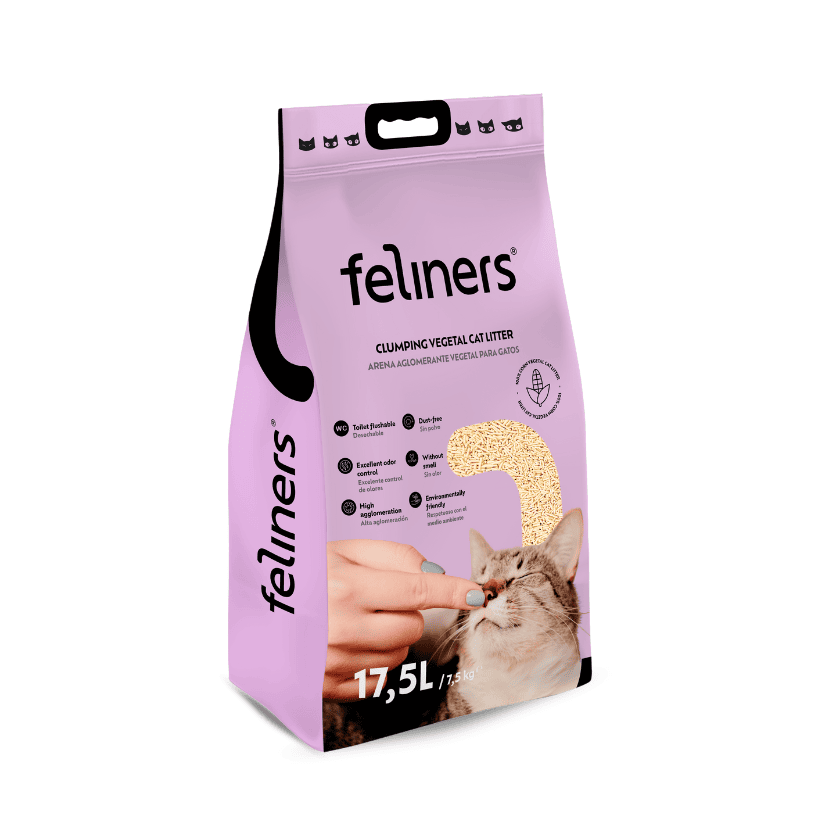 Feliners Arena de Maíz Biodegradable 7,5 kg (17,5 litros) Feliners Arena de Maíz Biodegradable 7,5 kg (17,5 litros)