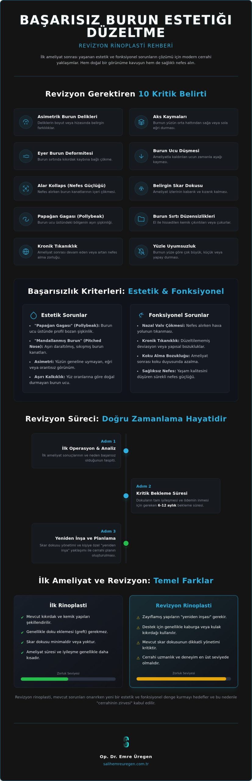 Başarısız Burun Estetiği Düzeltme: Revizyon Rinoplasti Rehberi 2026