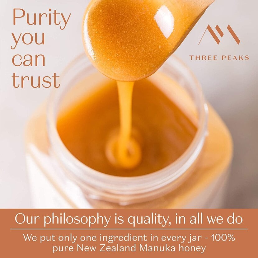 three peaks manuka honey ad