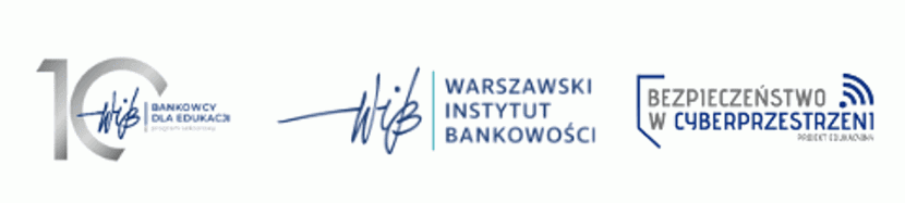 logo WIB, Bankowcy dla Cyberedukacji. Bezpieczeństwo w cyberprzestrzeni