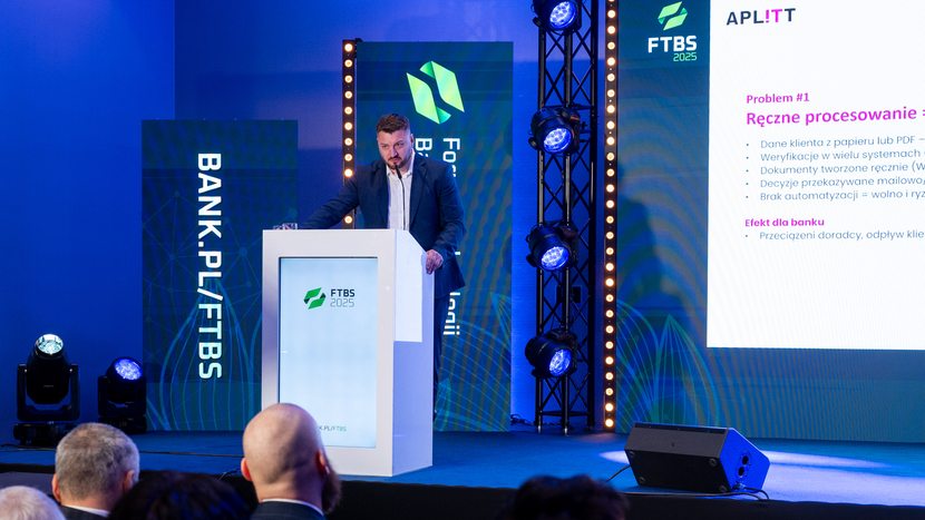 FTBS 2025. Paweł Oberda, dyrektor Departamentu Rozwiązań Biznesowych i Data Science w firmie Aplitt.