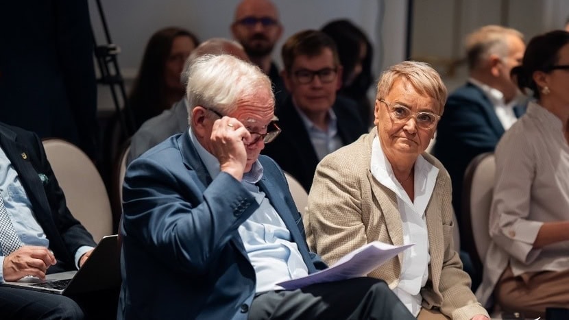 Henryka Bochniarz uhonorowana została tytułem prezydentki założycielki Konfederacji Lewiatan. Źródło: KL