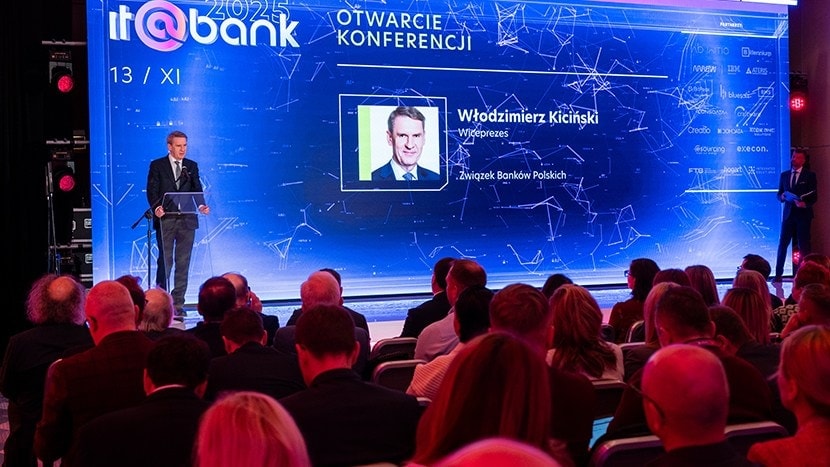IT@BANK 2025. Włodzimierz Kiciński. Źródło: BANK.pl