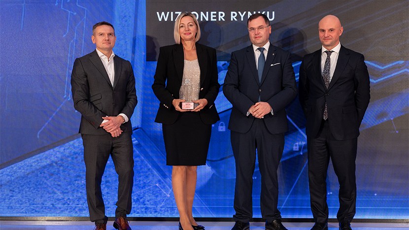 Ranking IT@BANK 2025. Nagrodę odebrała Aleksandra Gren. Źródło: BANK.pl