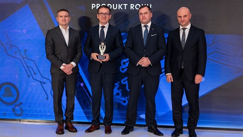 Ranking IT@BANK 2025. Nagrodę odebrał Mariusz Cholewa. Źródło: BANK.pl