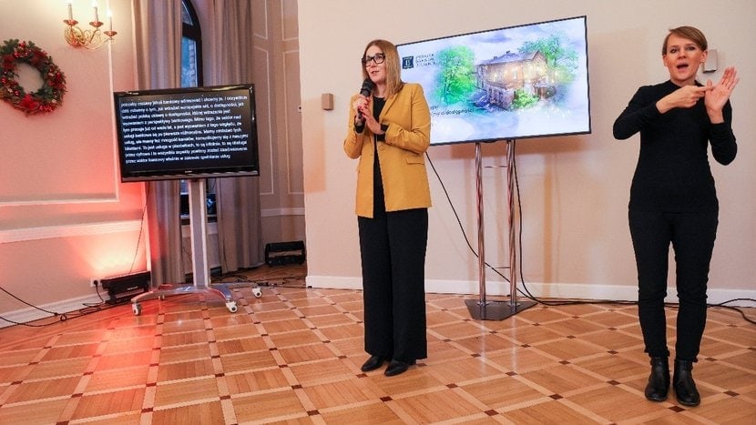 Cykl edukacyjny Porozmawiajmy o dostępności - inauguracja 2025. Agnieszka Wachnicka. Źródło: ZBP