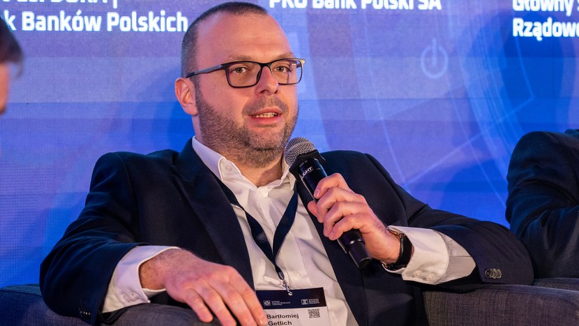 SafeBank 2025. Debata. Bartłomiej Getlich. Źródło: BANK.pl