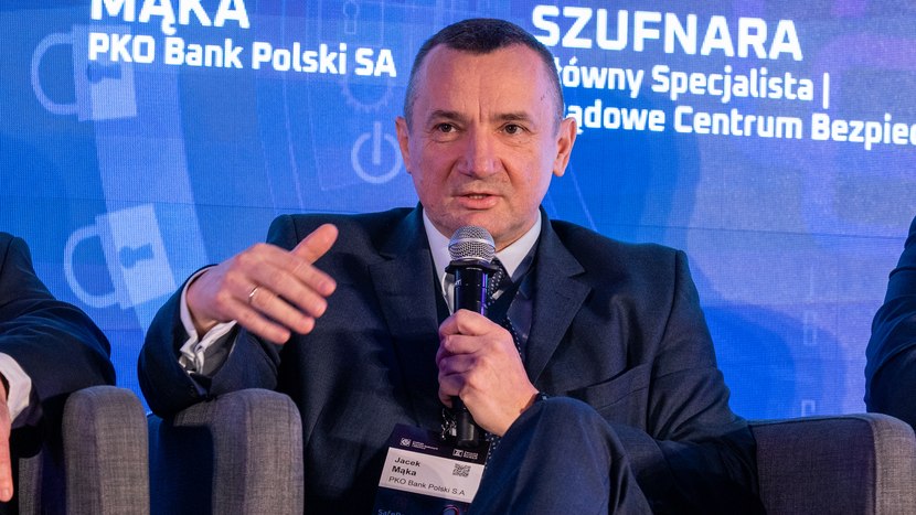 SafeBank 2025. Debata. Jacek Mąka. Źródło: BANK.pl