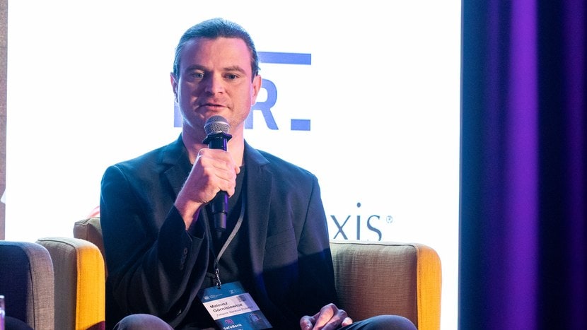 SafeBank 2025. Debata. Mateusz Górnisiewicz. Źródło: BANK.pl