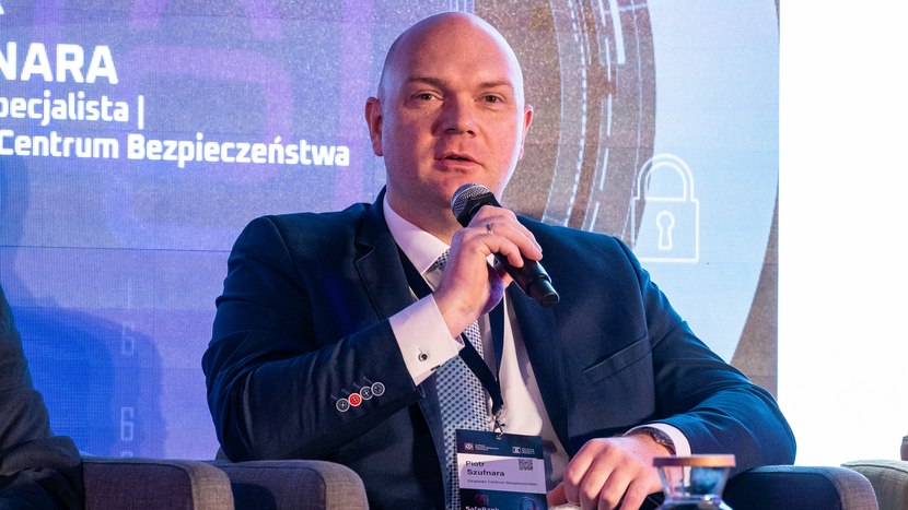 SafeBank 2025. Debata. Piotr Szufnara. Źródło: BANK.pl