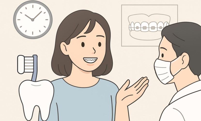 矯正治療の通院にかかる時間はどれくらい？予約前の目安