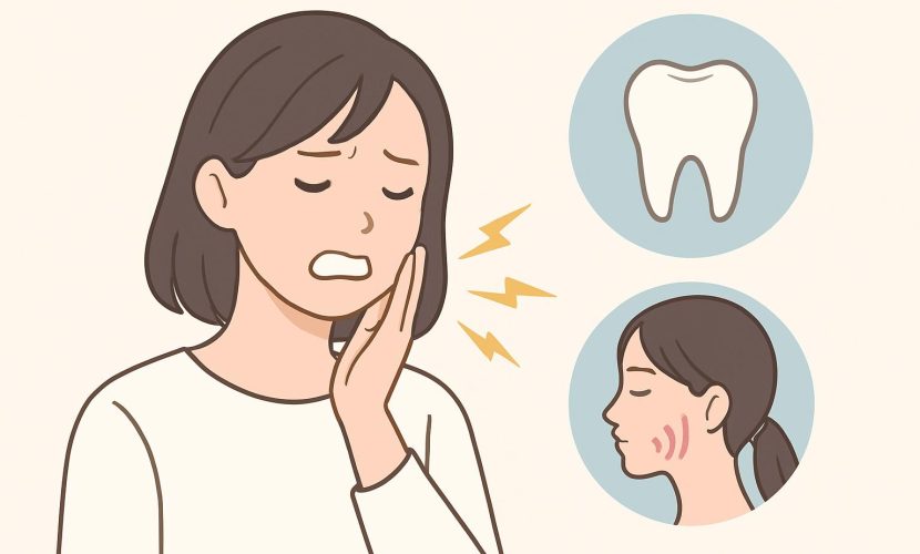 食いしばりの原因は？日中と睡眠中で異なるサインを解説