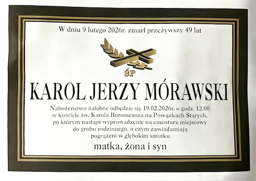 Karol Mórawski, klepsydra