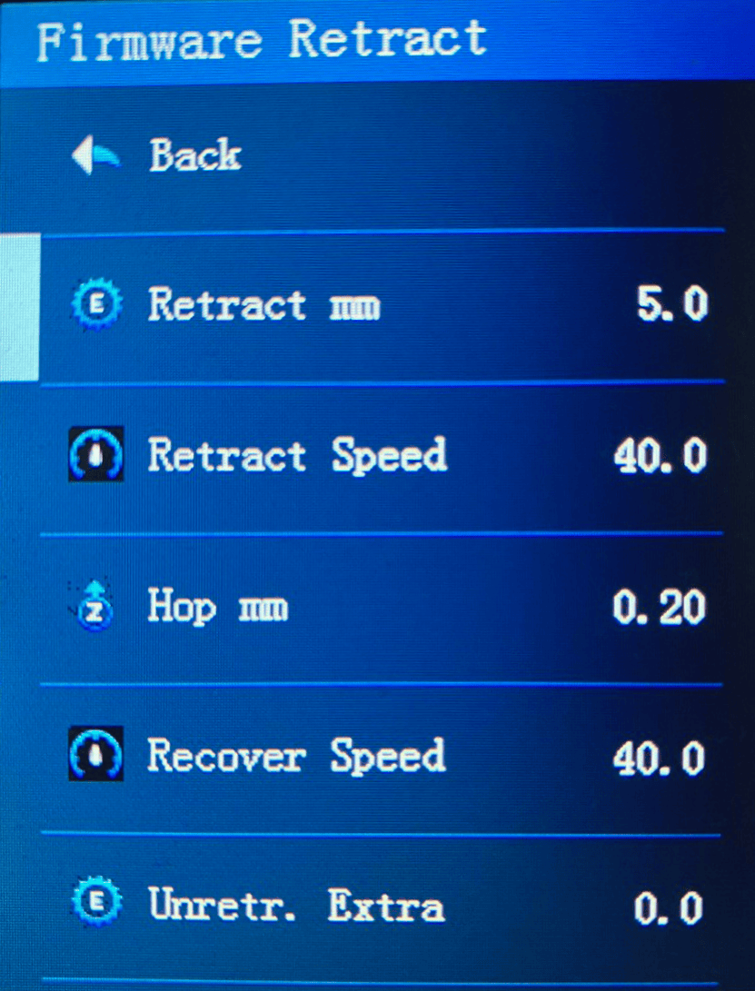 professional firmware firmware retraction