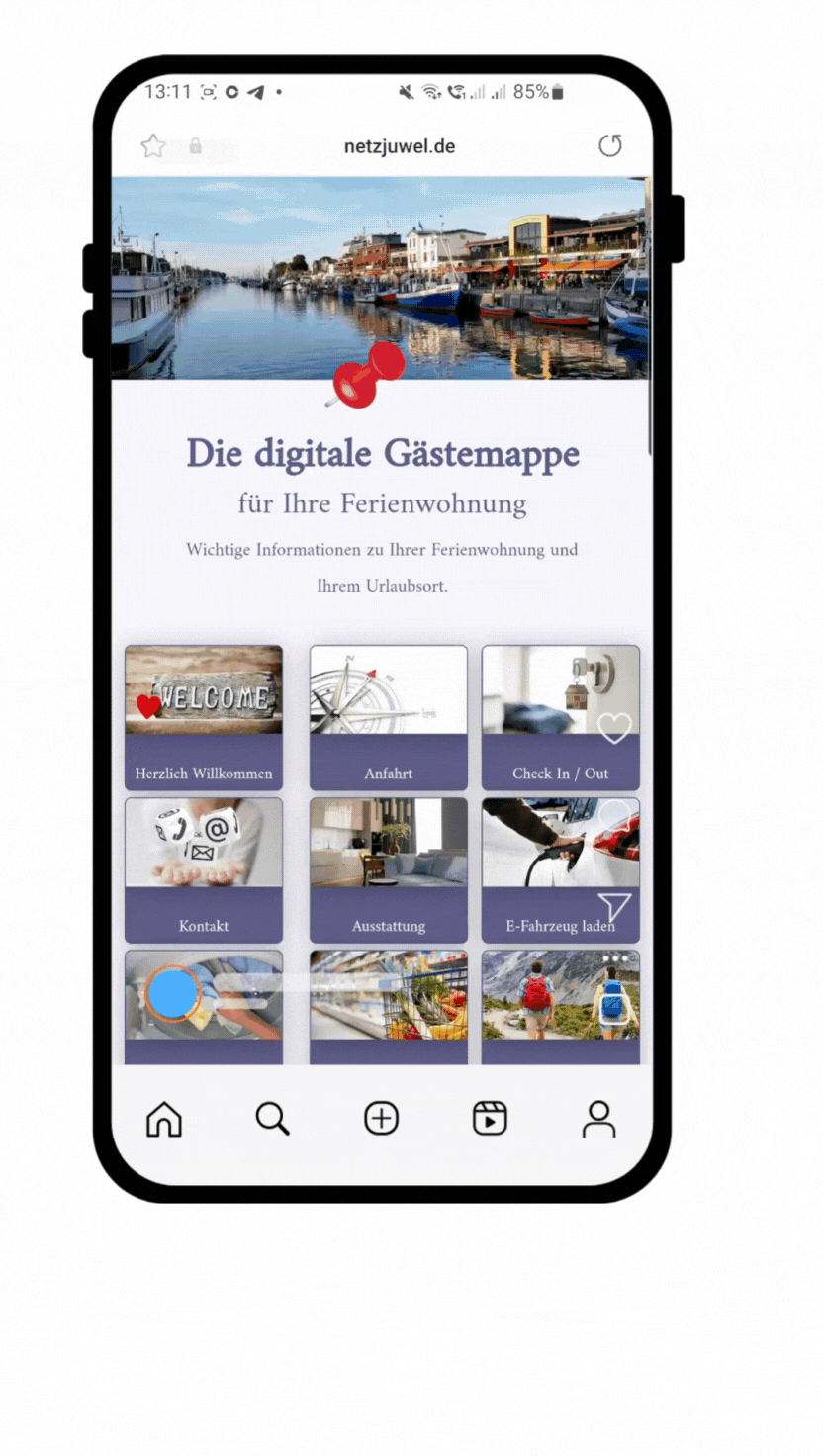 Digitale Gaestemappe