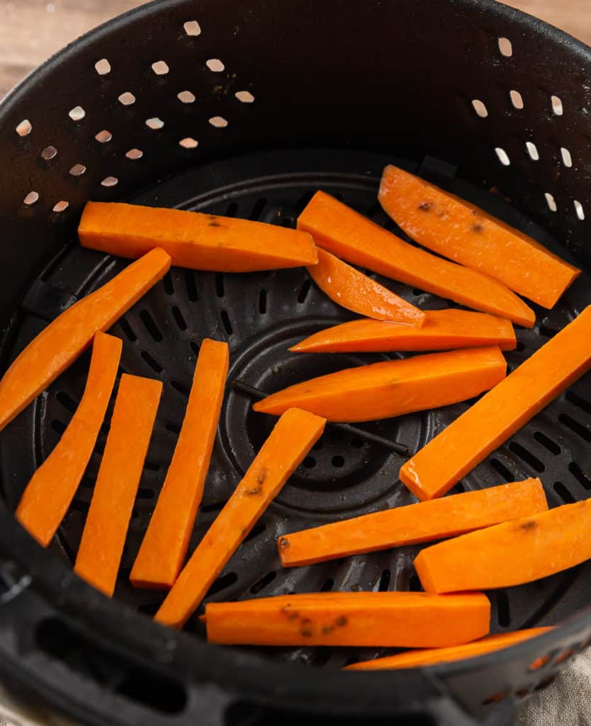 Air Fryer Sweet Potato Fries - Basil And Bubbly