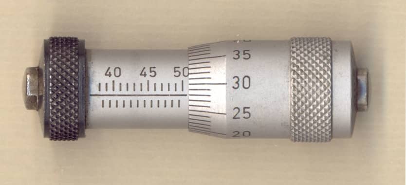 a barrel type inside micrometer