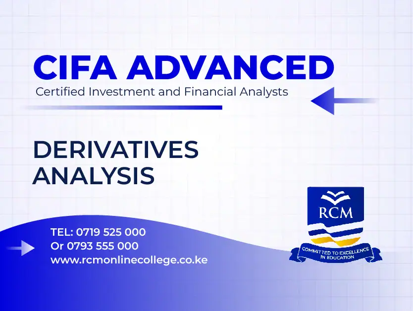 RCM Online College, derivatives analysis