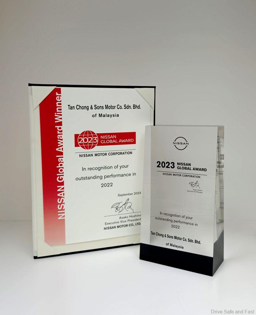 Edaran Tan Chong award Nissan Global Awards 2023