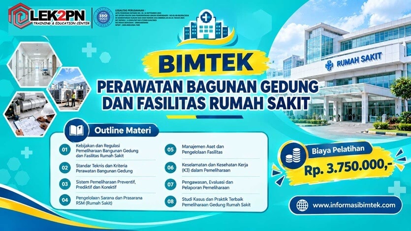 Bimtek Perawatan Bagunan Gedung dan Fasilitas Rumah Sakit