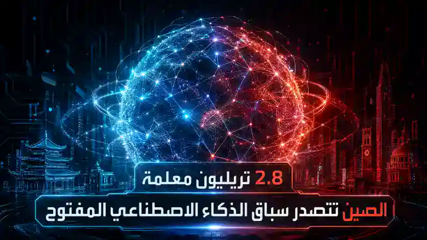 رسم توضيحي لنموذج كيمي K3 من موونشوت أي آي - أكبر نموذج ذكاء اصطناعي مفتوح الأوزان بالعالم بـ2.8 تريليون معلمة