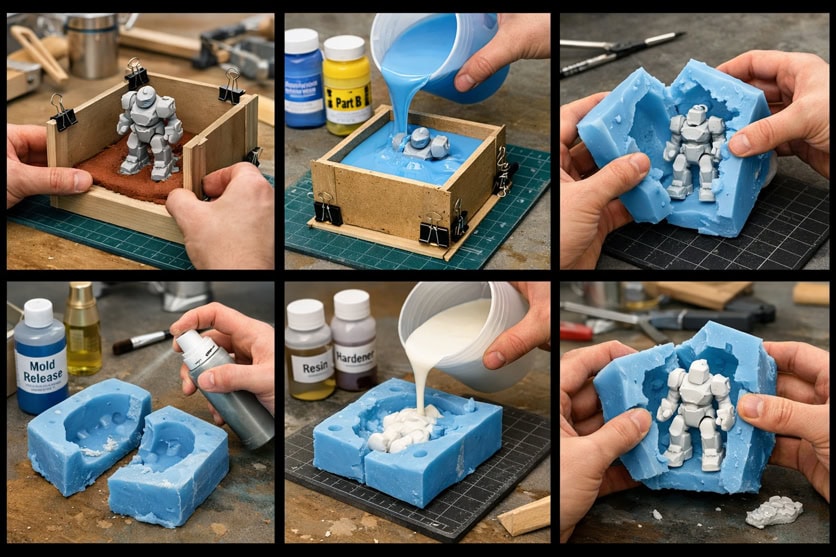 Silicone Mold Making for Prototypes: Process, Materials and Best Practices