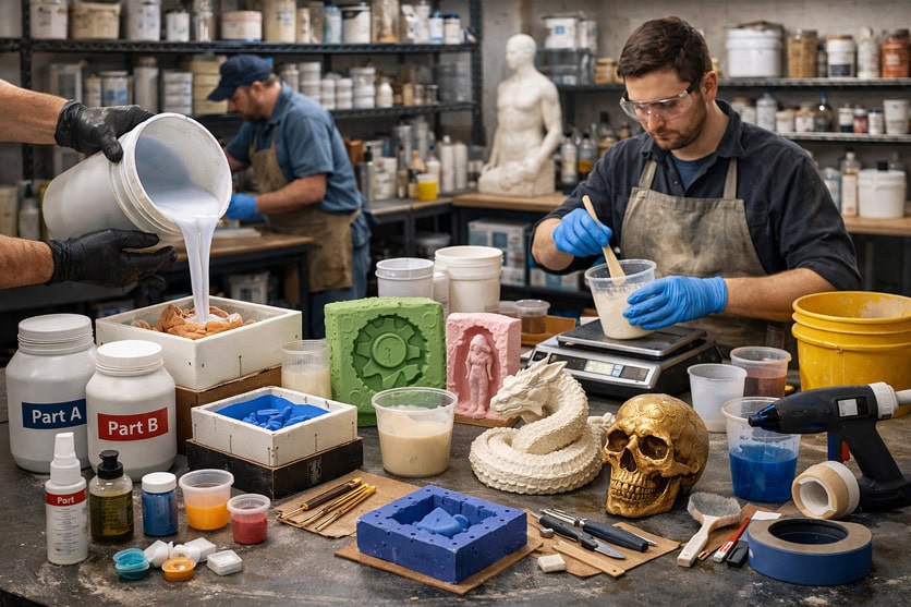 RTV Silicone Mold Making Step by Step: Process, Materials and Best Practices