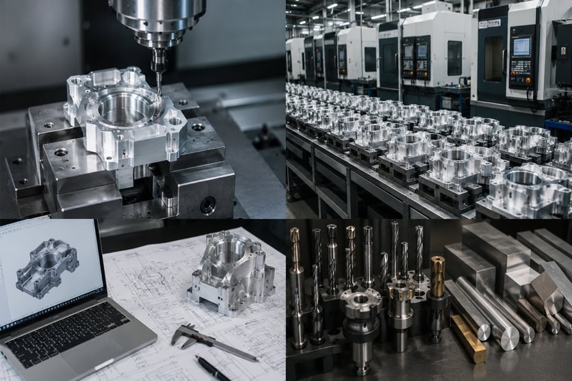 OVERVIEW OF PROTOTYPE CNC MACHINING AND PRODUCTION MACHINING