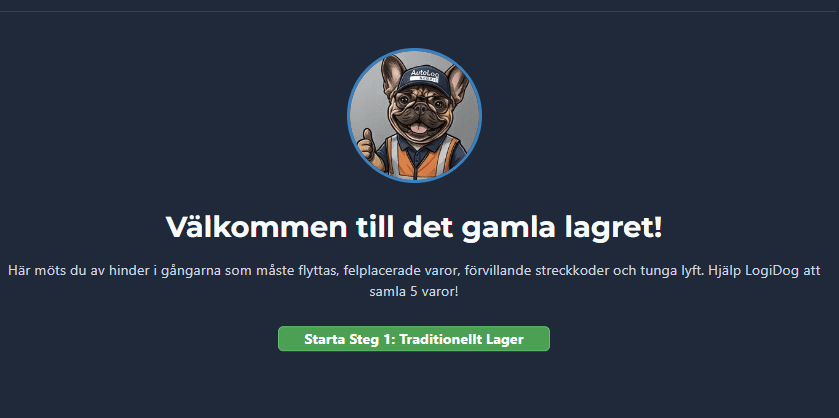 LogiDog's Lagerjakt förstasidan