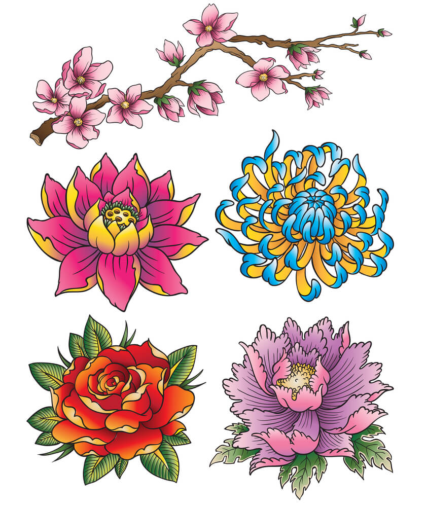 floral tattoo ideas