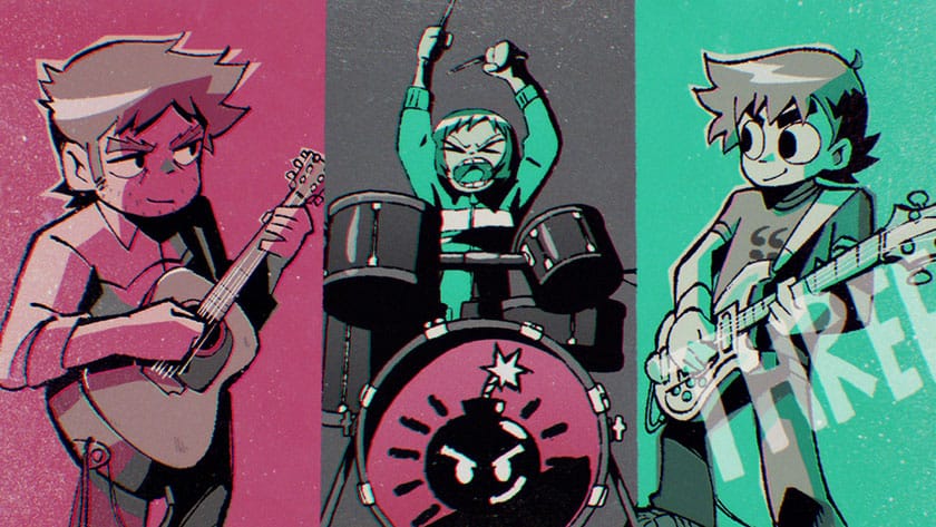 scott pilgrim netflix band