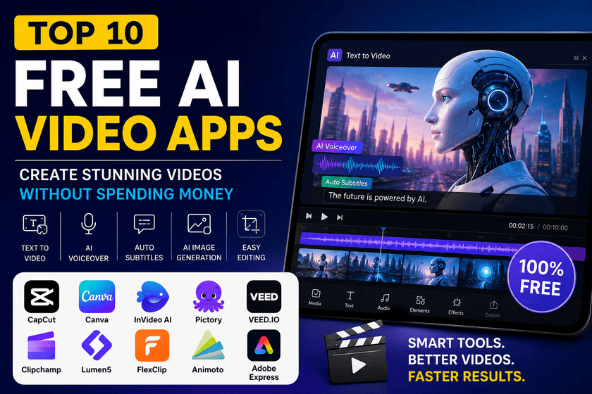Top Free AI Video Apps in 2026