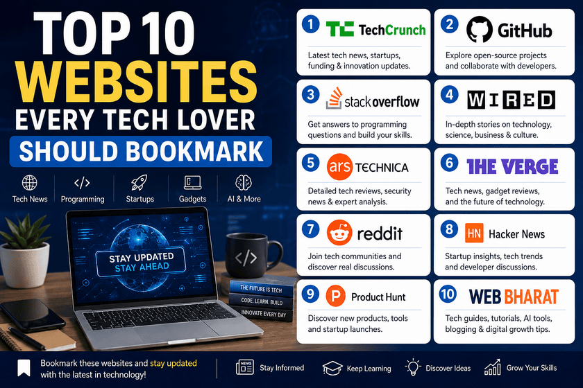 top 10 websites