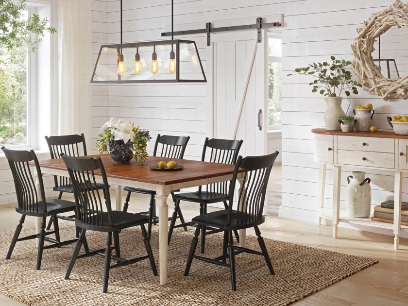 embrace rustic charm: inspiring farmhouse dining room décor ideas Embrace Rustic Charm: Inspiring Farmhouse Dining Room Décor Ideas 2