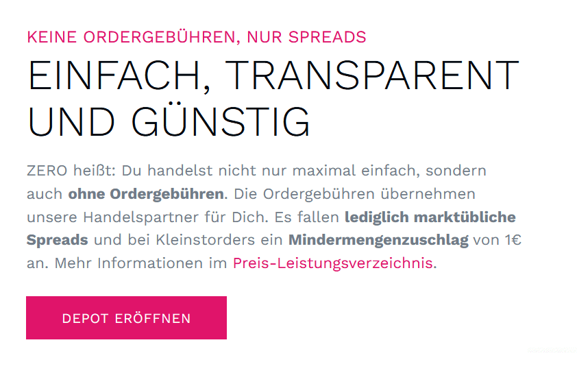 Finanzen.net ZERO Kosten und Gebühren: Lohnt sich der Neobroker?