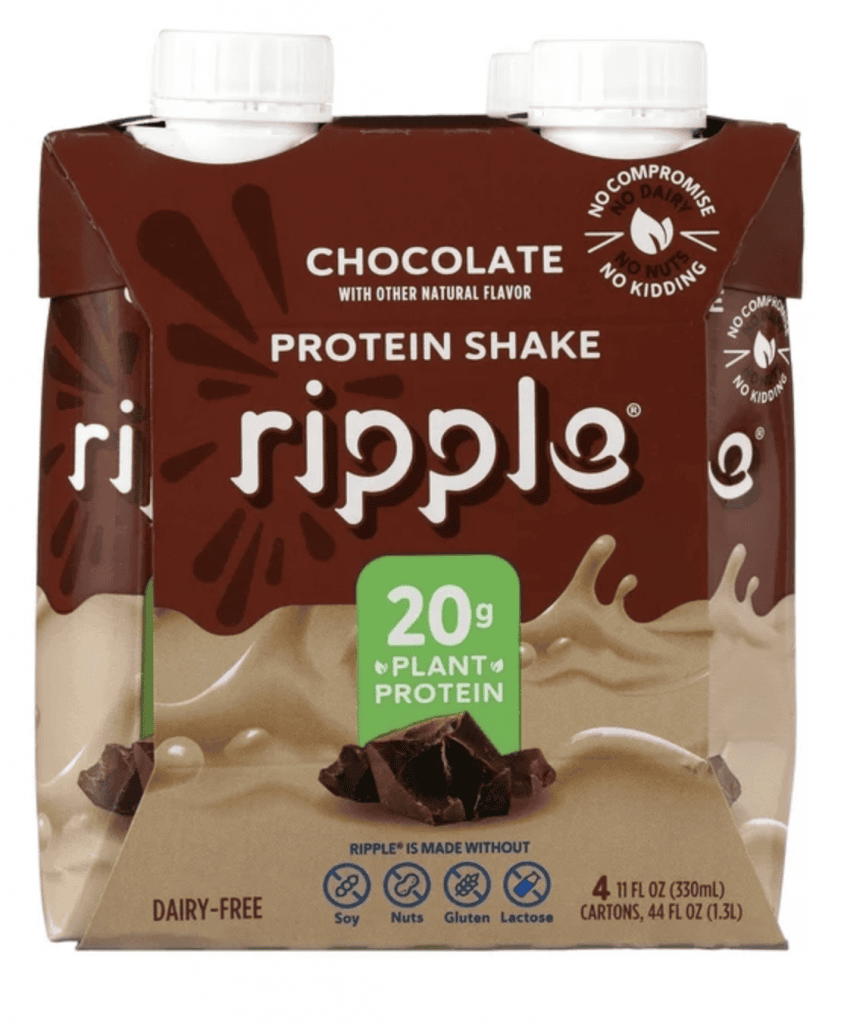 Ripple Chocolate Vegan Protein Shake