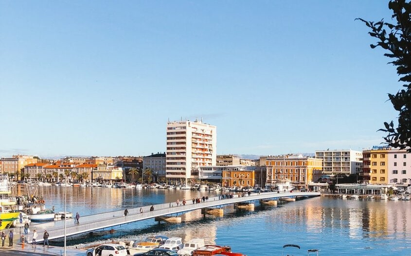 Puerto de Zadar Croacia