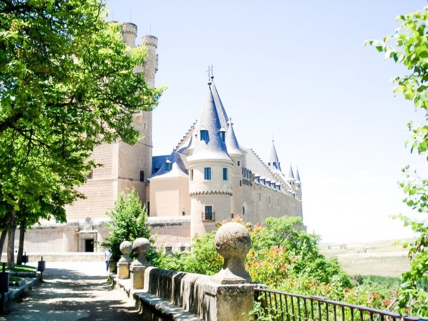 Castillo de Alcázar en Segovia