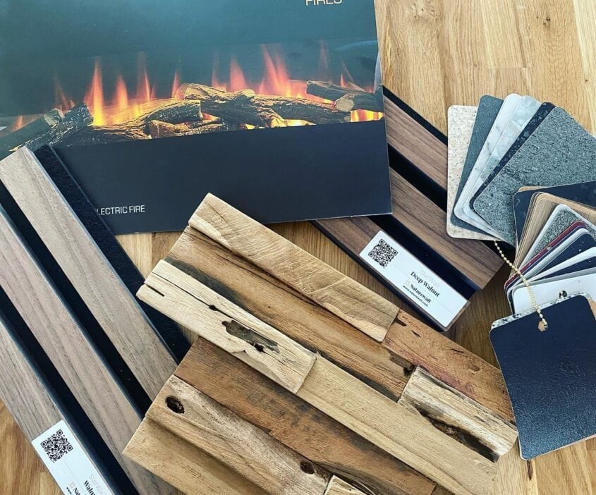 Samples and mood Boards
