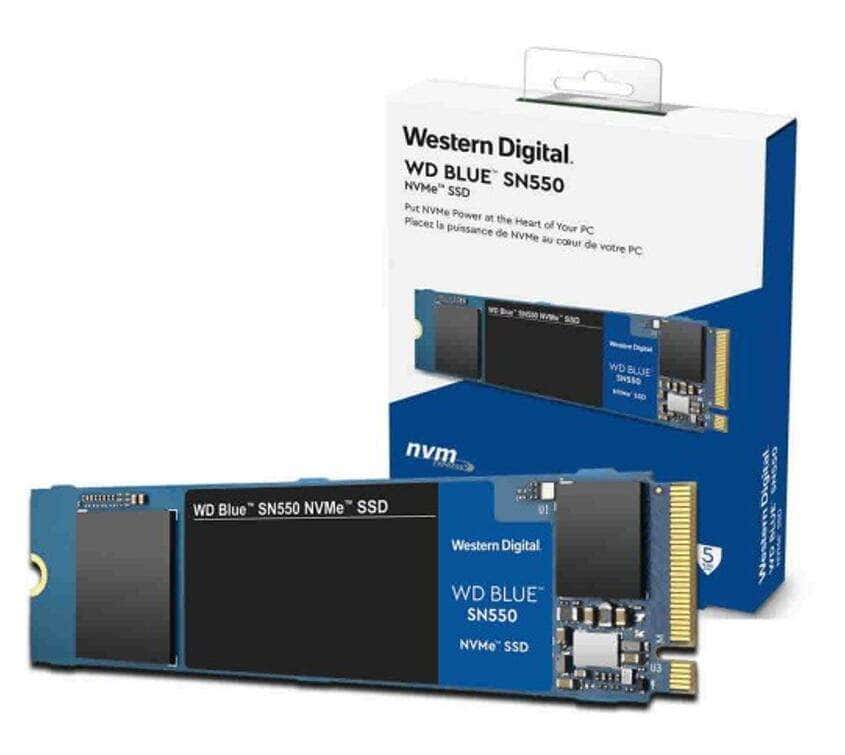 Лучший бюджетный ПК для дома и офиса в 2022 году 3 Western Digital SN550 — не проблема для этой сборки. Он будет работать как фантастический загрузочный диск для Windows и всех ваших повседневных приложений.