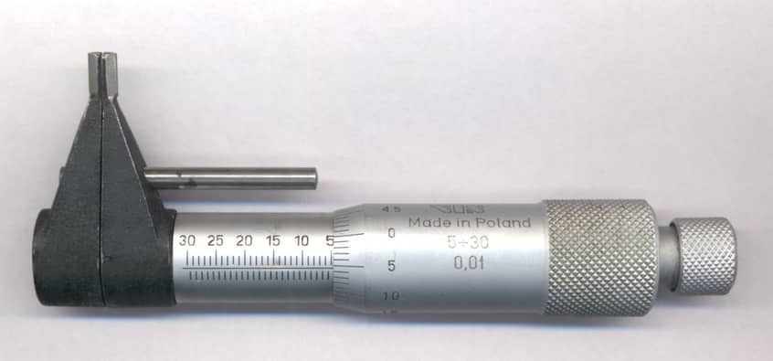 an inside micrometer