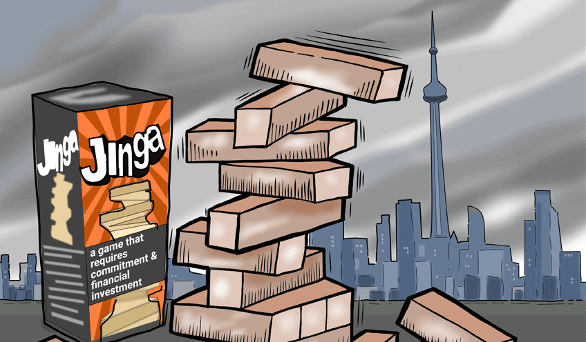 Views From the 6ix Cartoon – Toronto Shelter & Housing